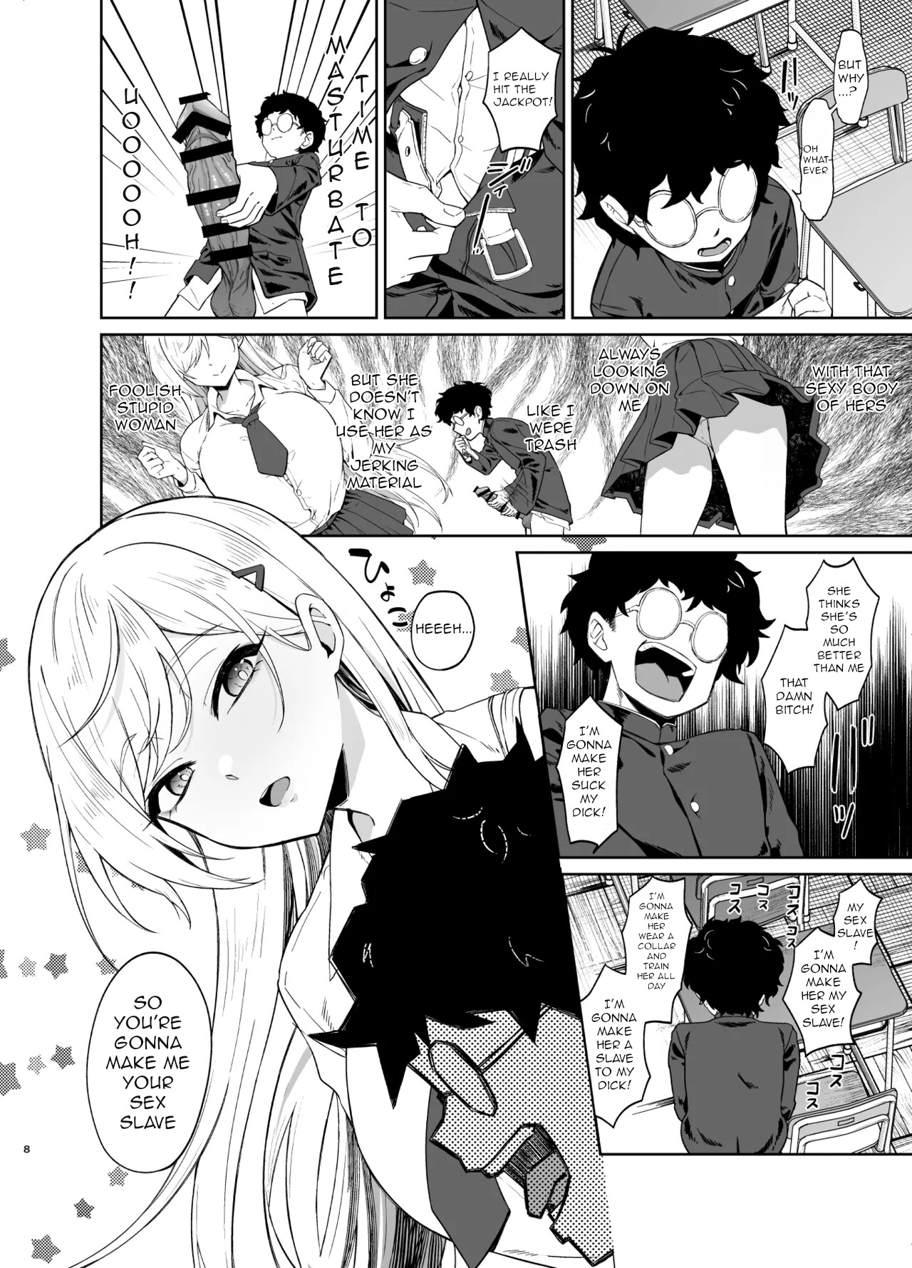 Hentai Manga Comic-A Story of How a Gyaru Became My Sex Slave-Read-5